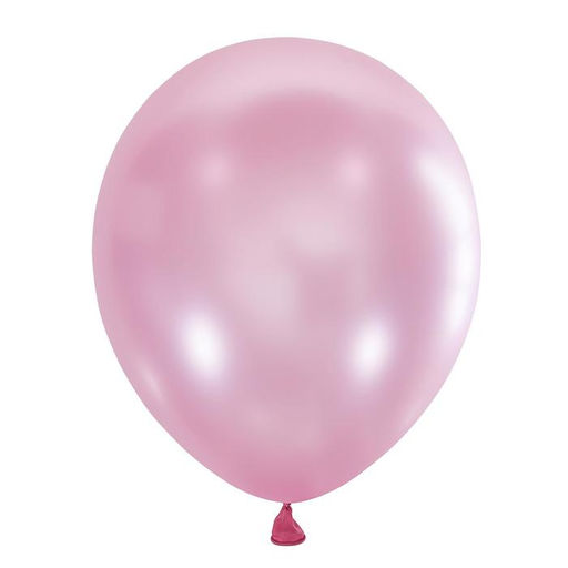 Шары латексные 9", ассорти, металлик и перламутр, набор 10 шт.