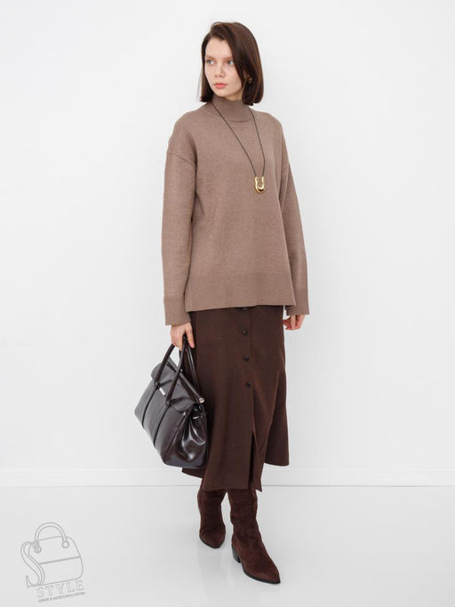 Сумка женская 58302S d.gray Velina Fabbiano-Safenta в Новосибирске