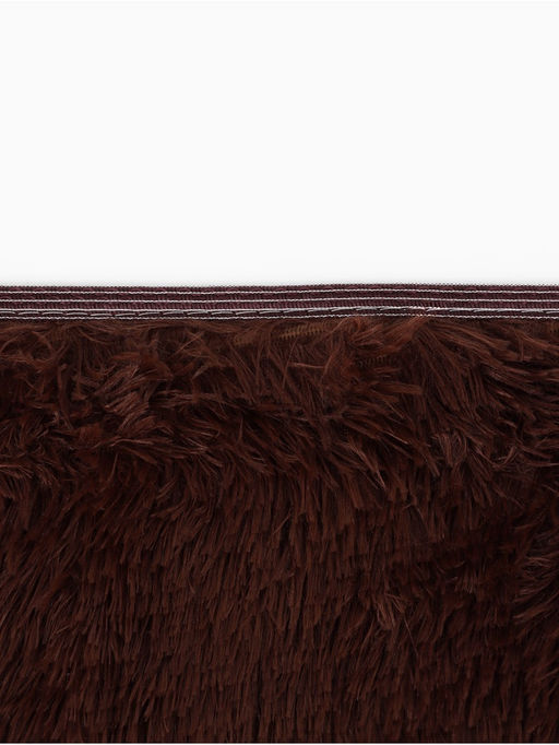 Ковер с ворсом «Этель», 60×90 см, коричневый