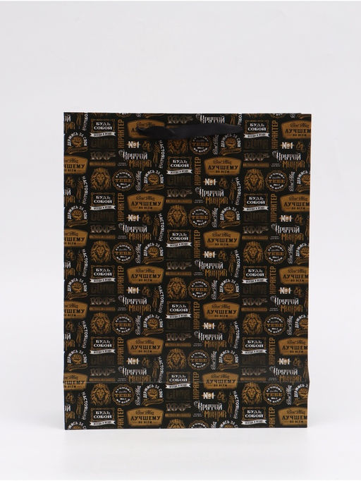 Пакет подарочный «Крутой», L 31 × 40 × 11,5 см