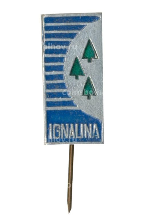 Значок IGNALINA (литва)