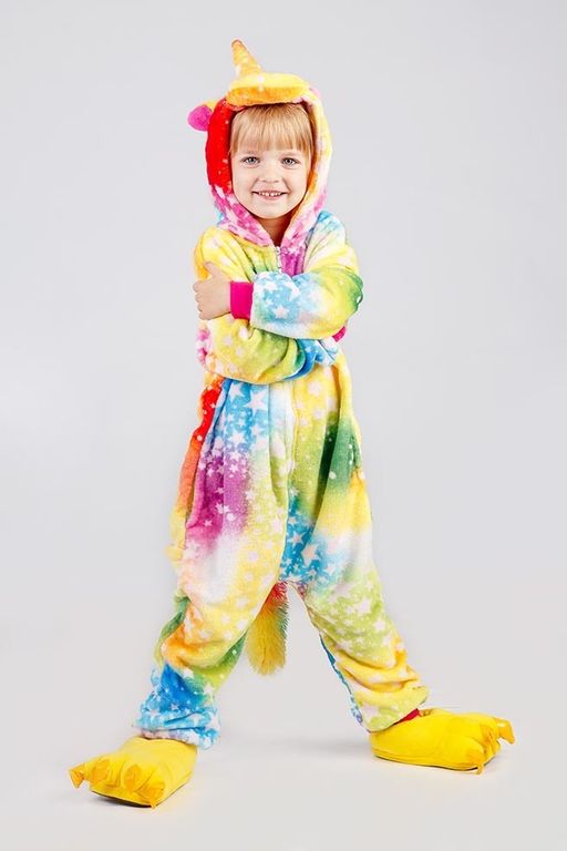 Пижама кигуруми волшебный Единорог (детская)