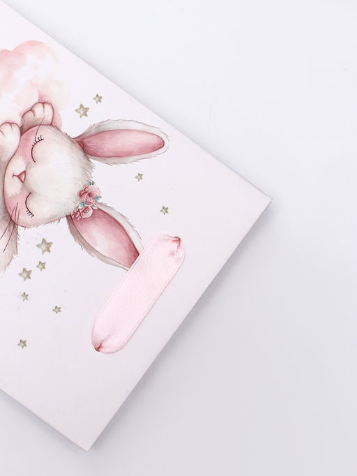 Цена за 4 шт. Пакет подарочный вертикальный Зайка, S 12?15?5.5 см