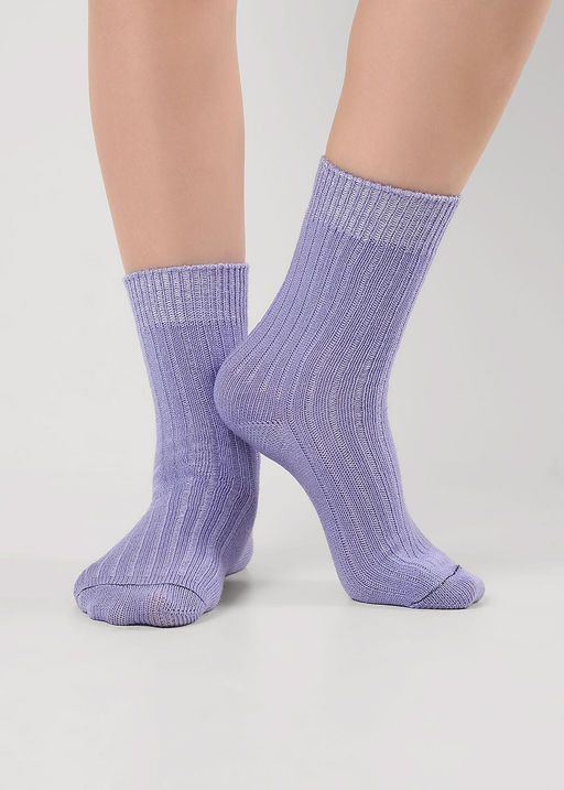 (CLE) Д683Ш носки жен. акрил зима (ЧЗ)