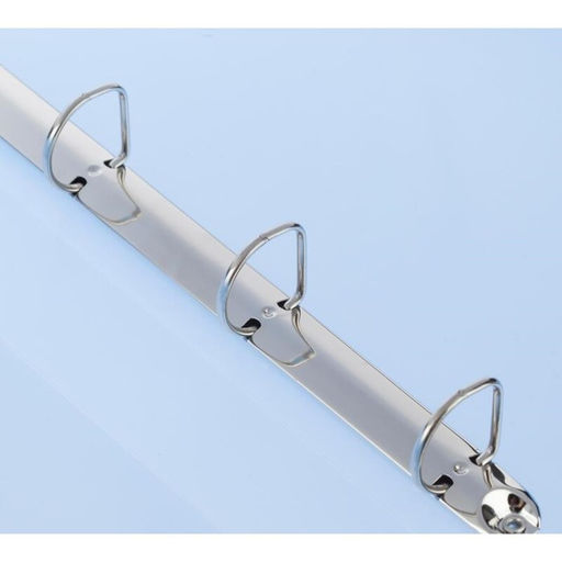 Папка на 4-х кольцах А4, Calligrata, Breeze, 40 мм, на резинке, небесный