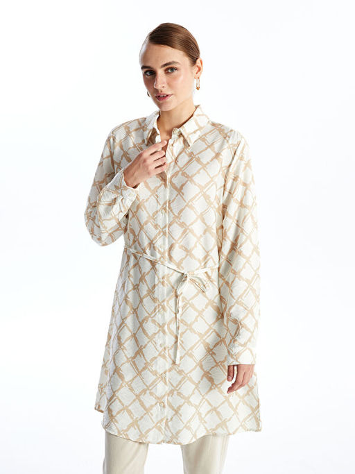 Desenli Kad?n G?mlek Tunik