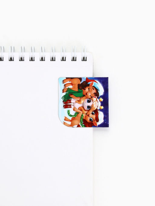 Цена за 2 шт. Магнитные закладки для книг, 4 шт. на открыткеЛошадка - Artfox фото 13