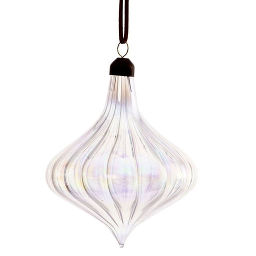 Украшение новогоднее "Капля", L11 W11 H13 см