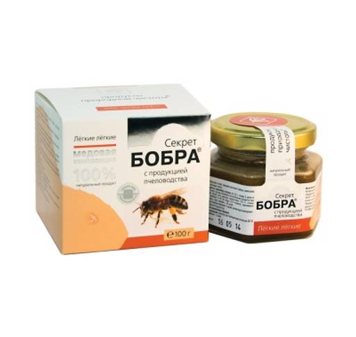 Секрет бобра с продукцией пчеловодства. Galleria mellonella. Легкие лёгкие.Коррекция изменений в лёг