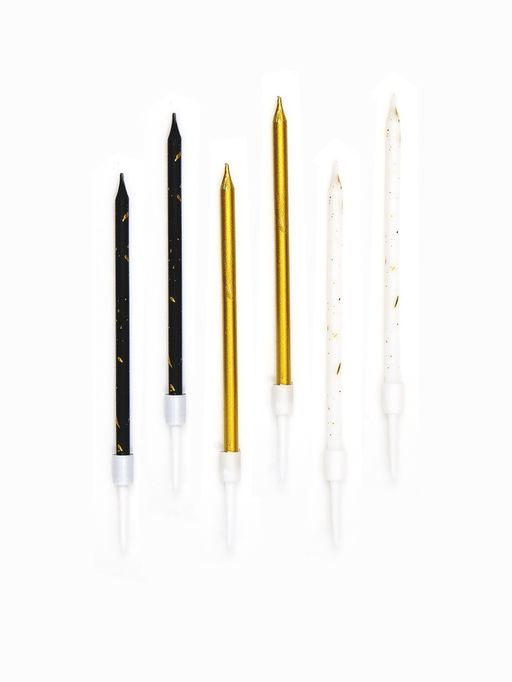 Цена за 2 шт. Набор свечей для торта «Грация» 9,5 см