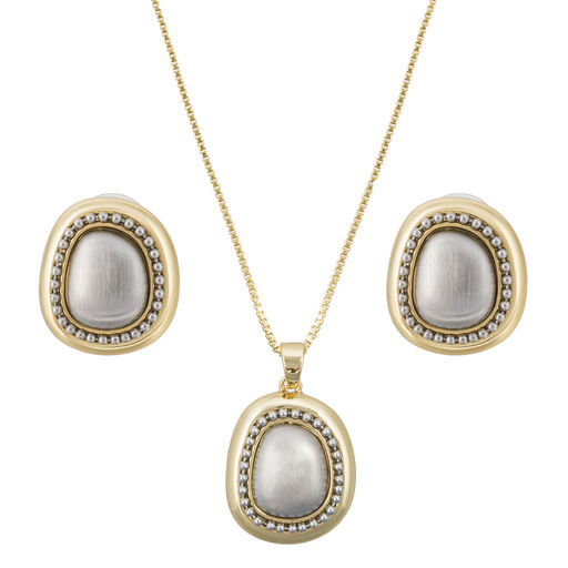 Комплект колье+серьги Fiore Luna