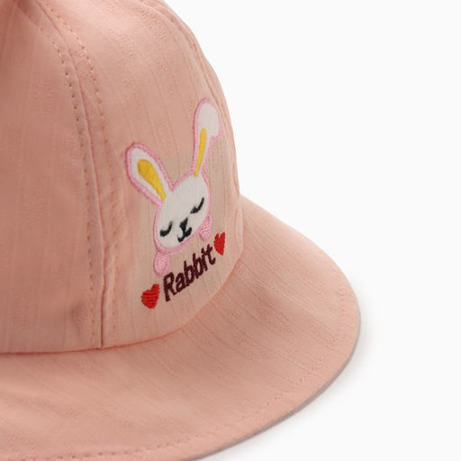 Панама детская «Зайки» MINAKU, цет персиковый, размер 48-50