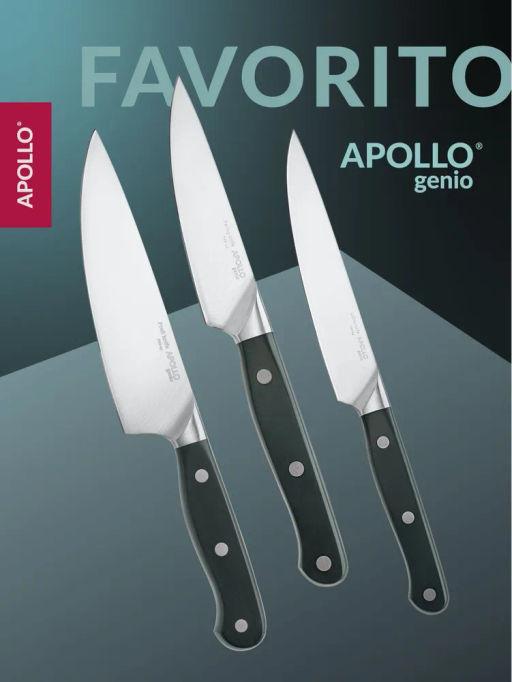 Набор ножей APOLLO genio Favorito 3 пр.