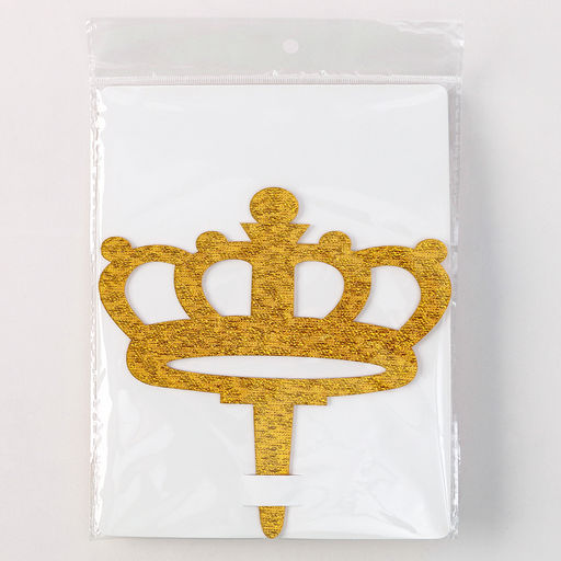 Набор для украшения Топпер Корона, набор свечей 10 шт., цвет МИКС - Simaland фото 7