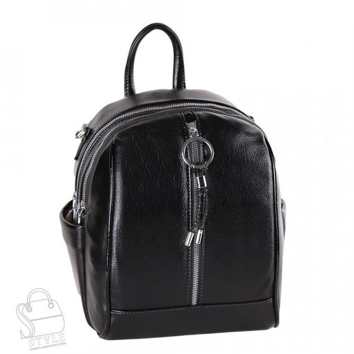 Рюкзак женский 89395 black Valle Mitto в Новосибирске