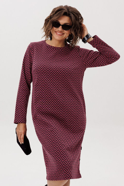 Платье ANELLI 1755.1 Рябиновая волна  фото 5