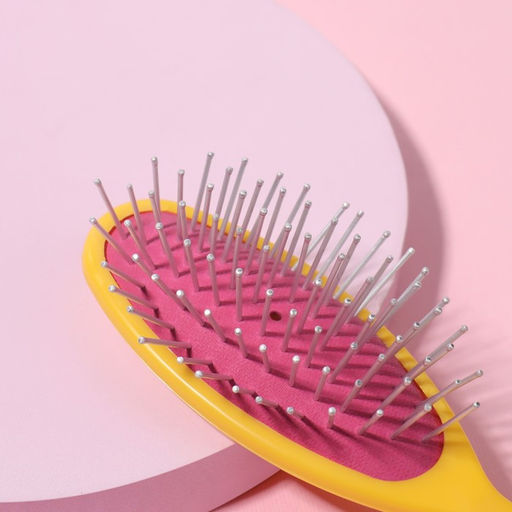 Расчёска массажная, 4 17 см, цвет МИКС