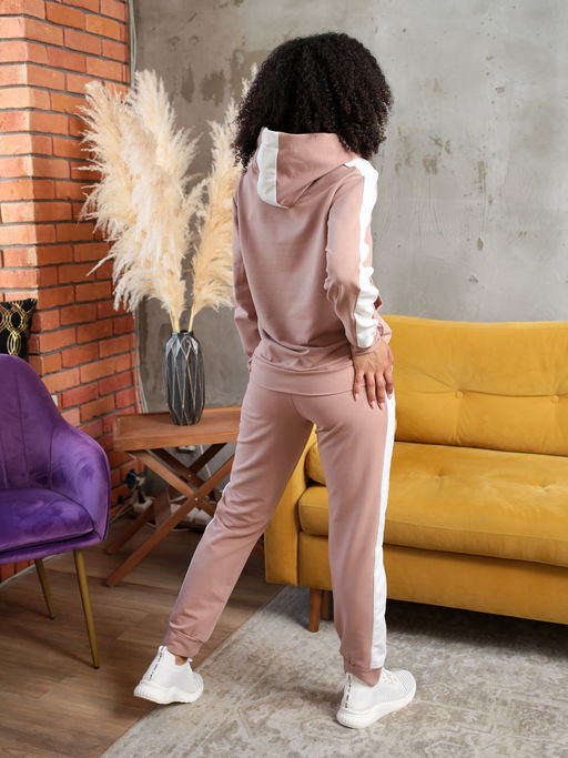 Костюм женский К-202 (футер с лайкрой) Какао - Elenatex фото 12