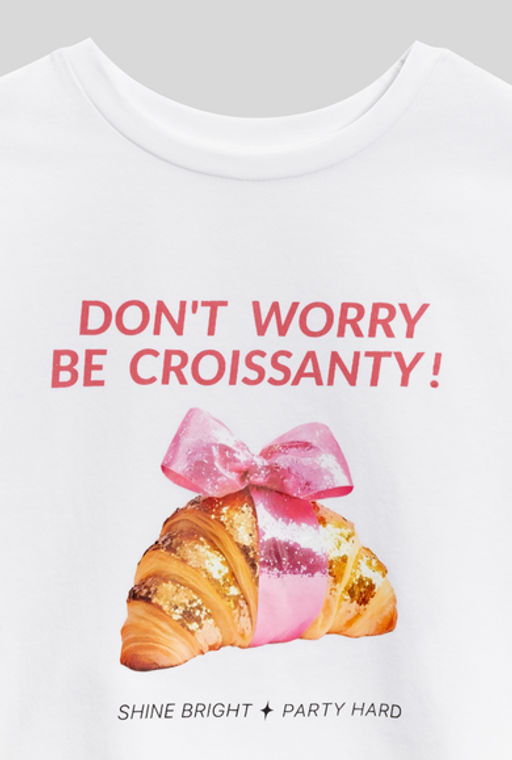 ACOOLA / Футболка детская для девочек Heidari белый  фото 4