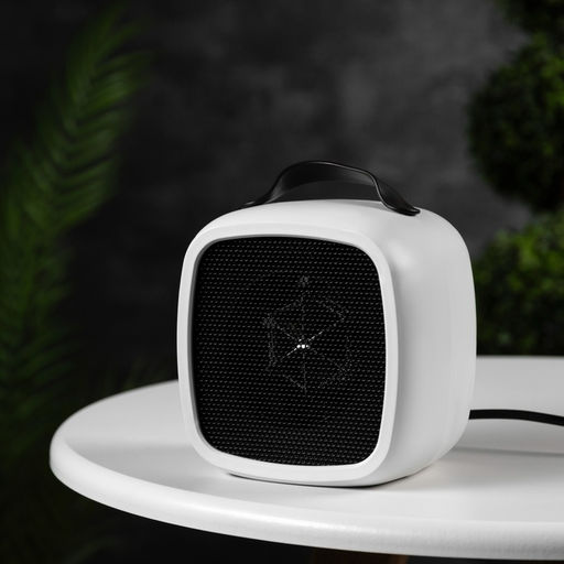 Мини тепловентилятор настольный LTO-01, 500 Вт, 4 м², от сети, белый