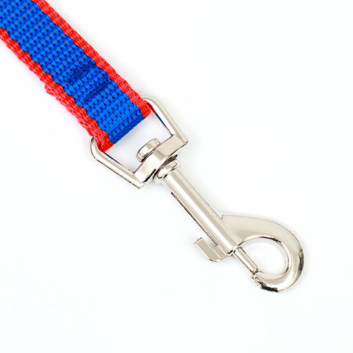 Поводок 3 м х 1,5 см, сине-красный - Пижон фото 2