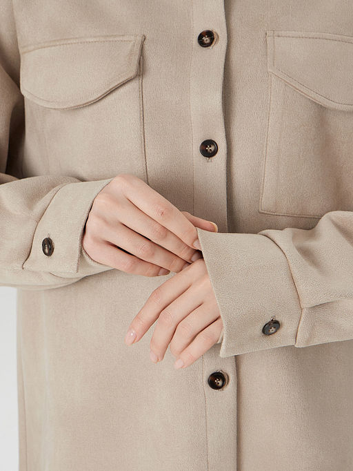 Жакет женский бежевый