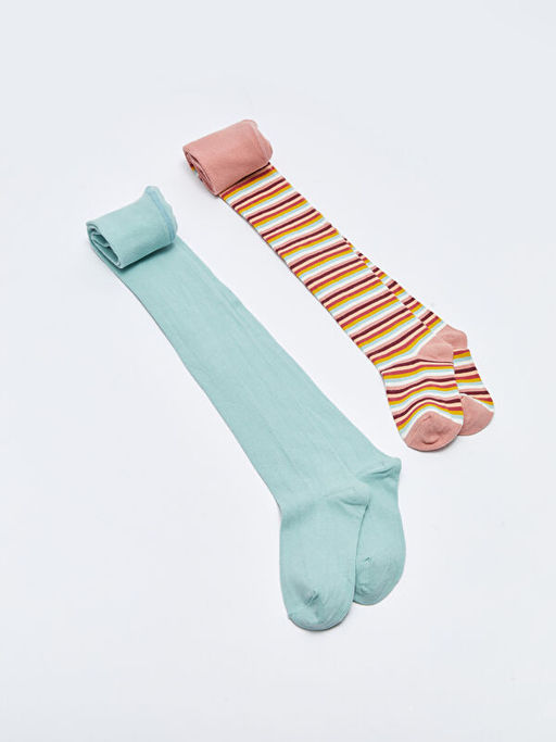 K?z ?ocuk K?lotlu ?orap 2li