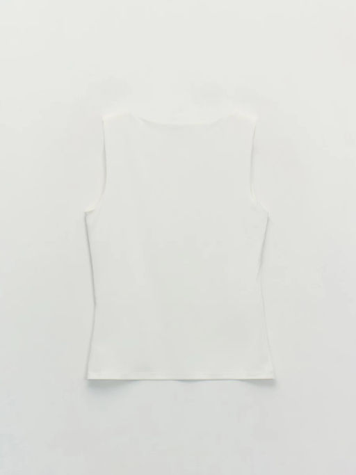 Базовый топ с широкими бретелями / Zarina  фото 8