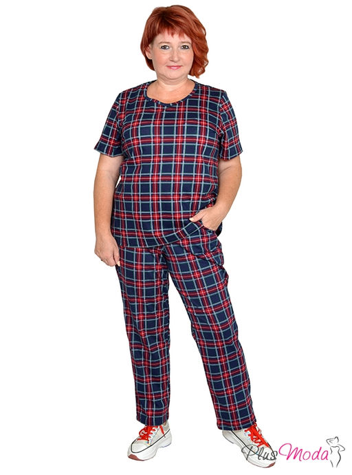 Футболка Модель №1293 размеры 44-84 - Plusmoda фото 6