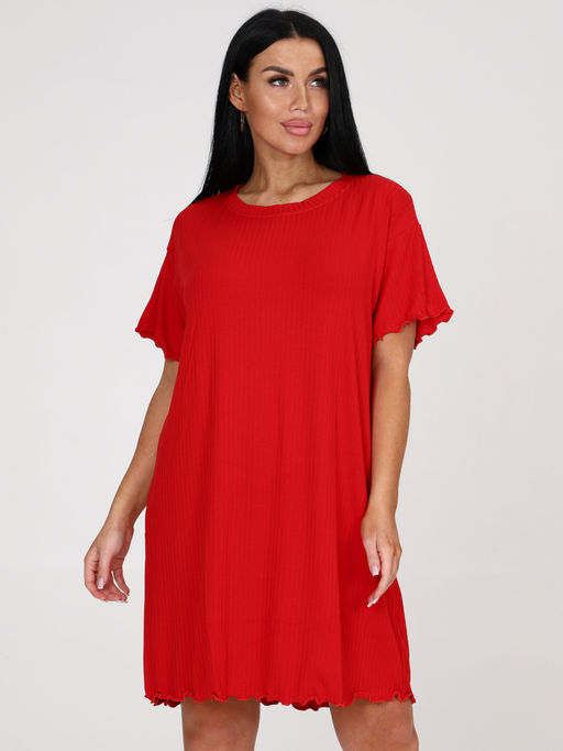 390-Т ТУНИКА ЖЕНСКАЯ (Красный) - А-дина фото 4