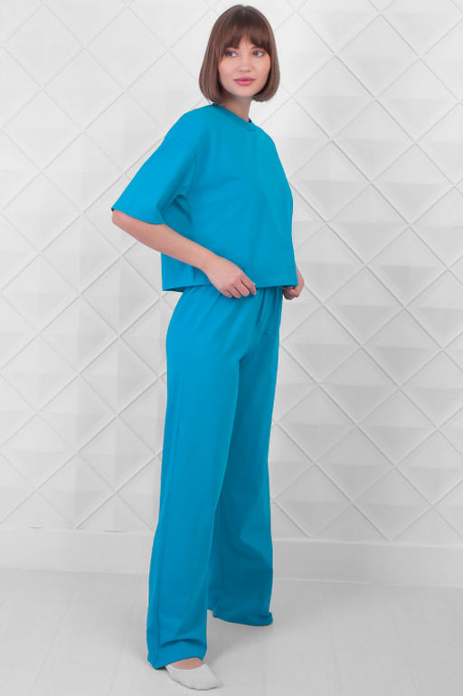 Арт. 10804/2 Пижама с брюками 44-52 - 5+3 фото 4