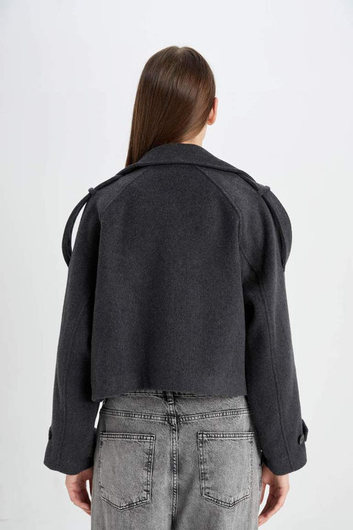 Куртка стандартного кроя со штампом - Defacto фото 6