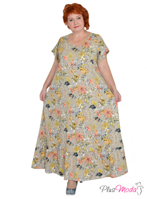 Платье Модель №1218 размеры 44-84 - Plusmoda фото 6