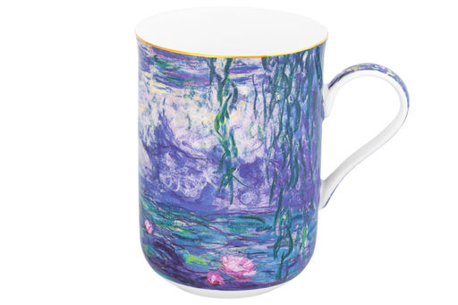 Кружка 350 мл 10,8*7,5*10,5 см Водяные лилии NEW BONE CHINA - Elan gallery фото 4