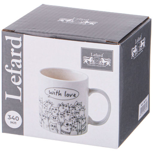 КРУЖКА LEFARD КОТОМАНИЯ 340 МЛ (КОР=36)  фото 2