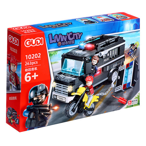 Конструктор Спецназ. Броневик S.W.A.T., 263 детали - Simaland фото 3