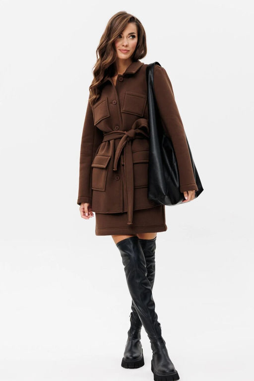 Костюм GO F7088/23-03.170-176 коричневый