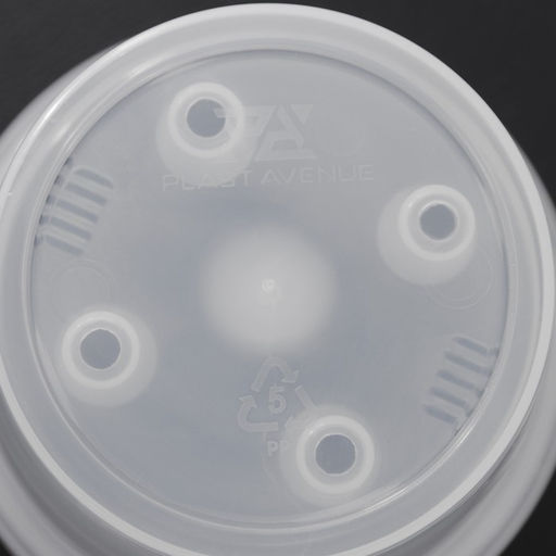 Цена за 2 шт. Кашпо для цветов со вставкой Plast-Avenue «Порто», 1 л, пластик, прозрачное