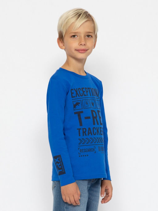 CRB wear/CWKB 63711-42-387 Джемпер для мальчика,синий/Ex.Cherubino  фото 3