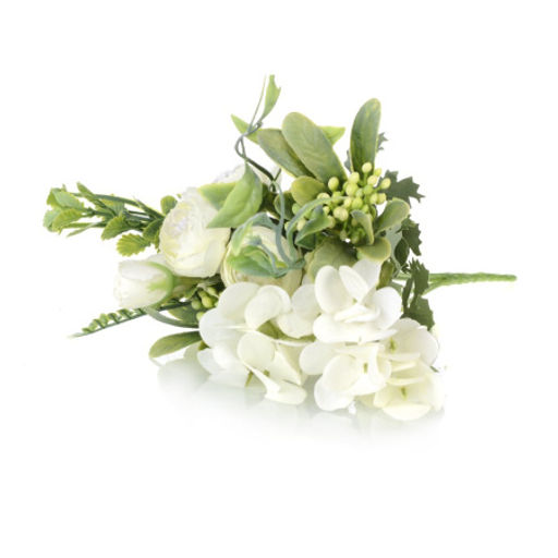 Цветок искусственный 30 см / NW713 /уп 90/900/ (Белый) - Галеонтрейд фото 2