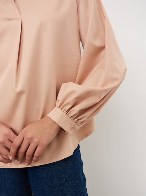 Новинка!  Рубашка "Симона" персиковый