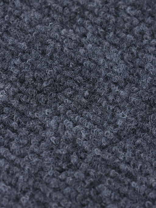 Ковролин самоклеящийся для пола и для стен, 300×300 мм, цвет тёмно – серый, 10 шт.