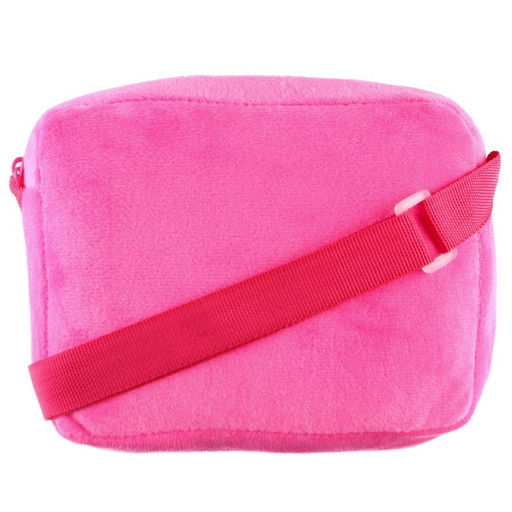 Сумка детская для девочки через плечо, плюшевая, 12×15×3 см, Коты Аристократы