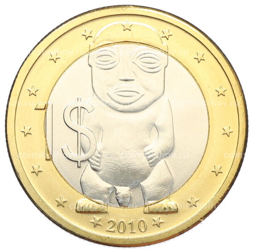 Монета 1 доллар 2010 года Острова Кука