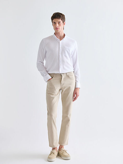 Regular Fit Uzun Kollu Arm?rl? Erkek G?mlek