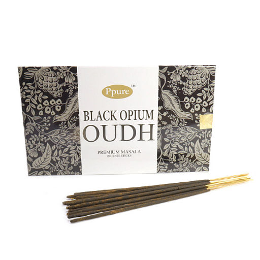 Благовония Ppure 15гр Black Opium Oud уп-12 шт Черный опиум Удд