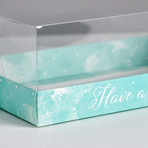 Цена за 5 шт. Коробка кондитерская «Have a nice day», 22 х 8 х 13,5 см
