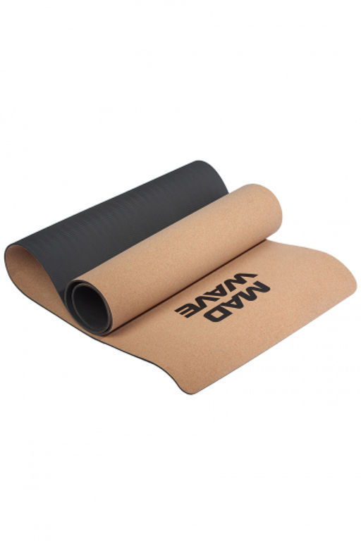 Коврики Cork Yoga Mat - Mad wave фото 2