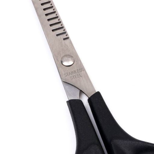 Ножницы филировочные для стрижки собак и кошек, пластиковые ручки, микс цветов - Пижон фото 4