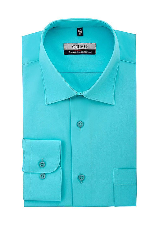 Сорочка мужская длинный рукав GREG 220/319/TUR/Z  фото 2